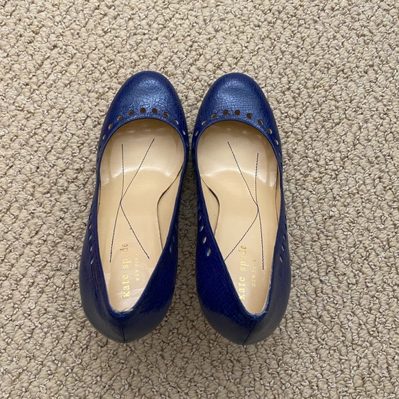 ♠️Kate Spade Cobalt Blue Kellie Too Pump 8.5 (NIB) - Picture 4 of 7